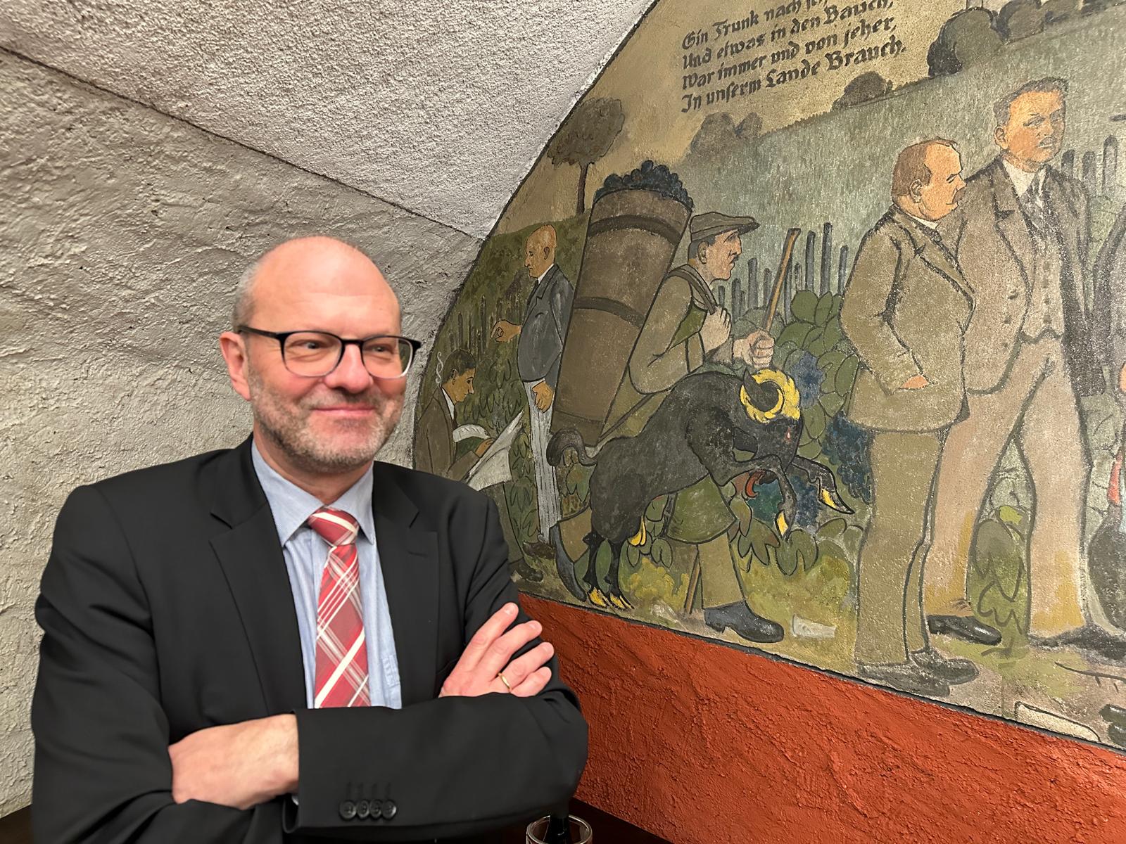 Porträt Benjamin Stoll, 1. Zunftmeister